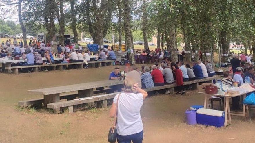 Gran celebración por los Remedios en Cachafeiro