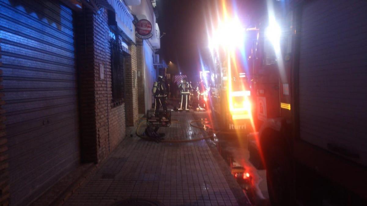 Incendio sin heridos en un piso de Villafranca