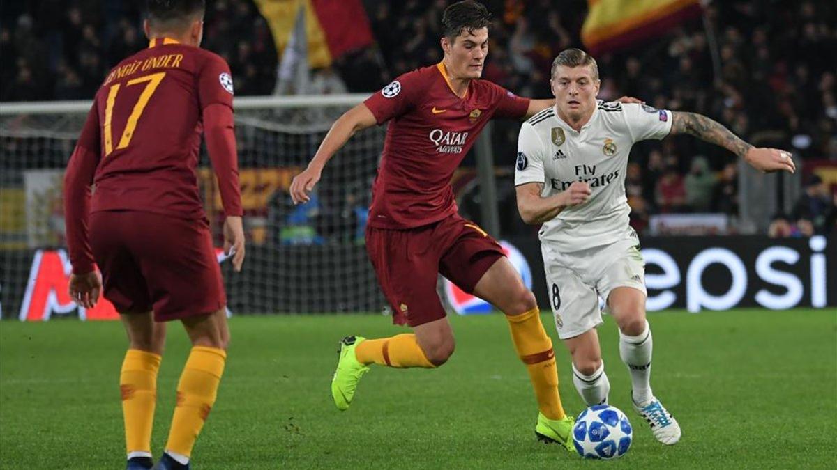 La Roma perdió contra el Real Madrid en la última fecha