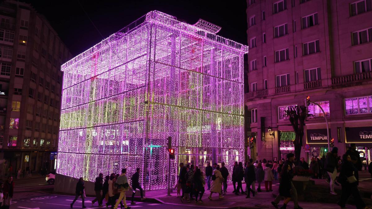 Caja de Regalo en Gran Vía