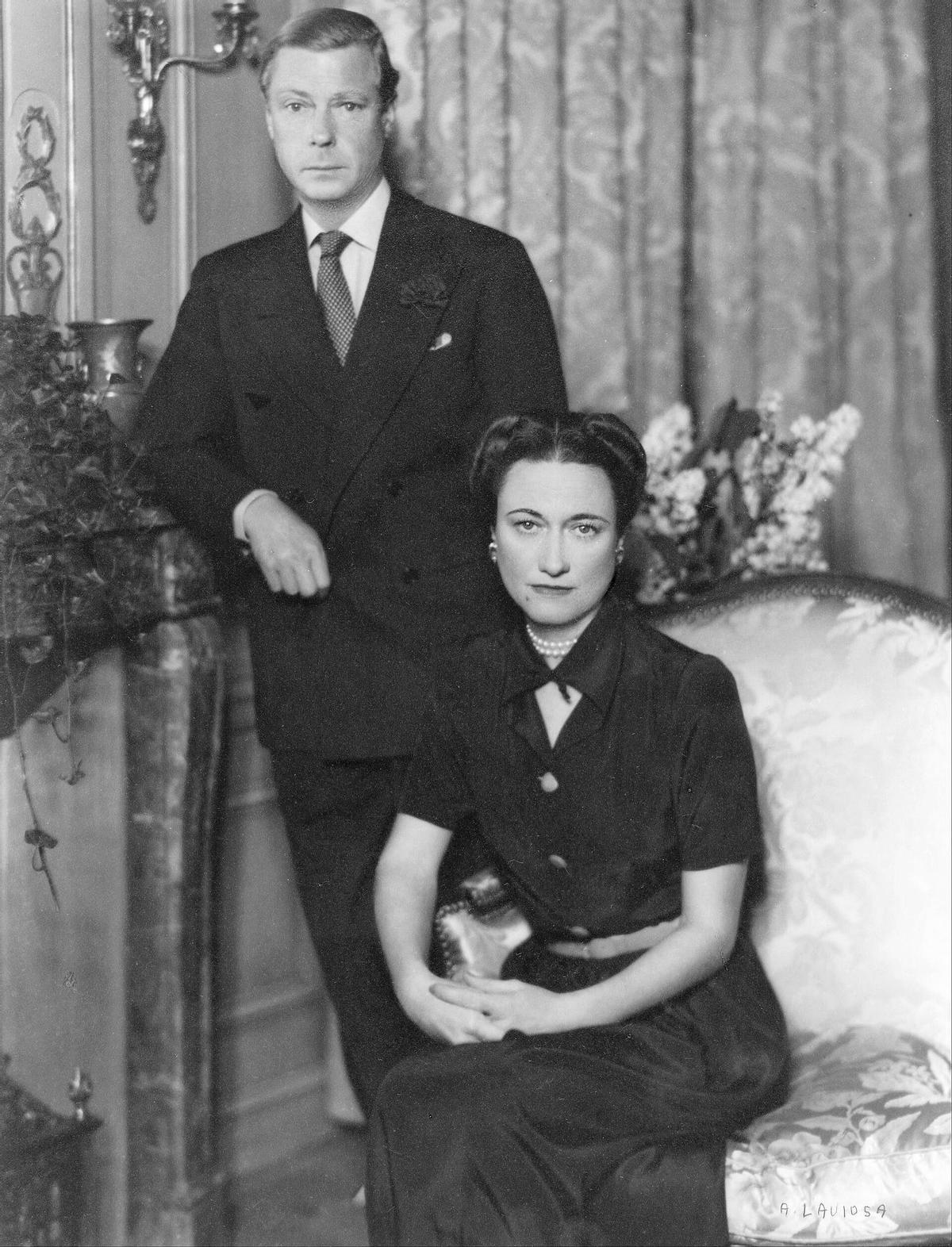 Eduardo VIII y Wallis Simpson.