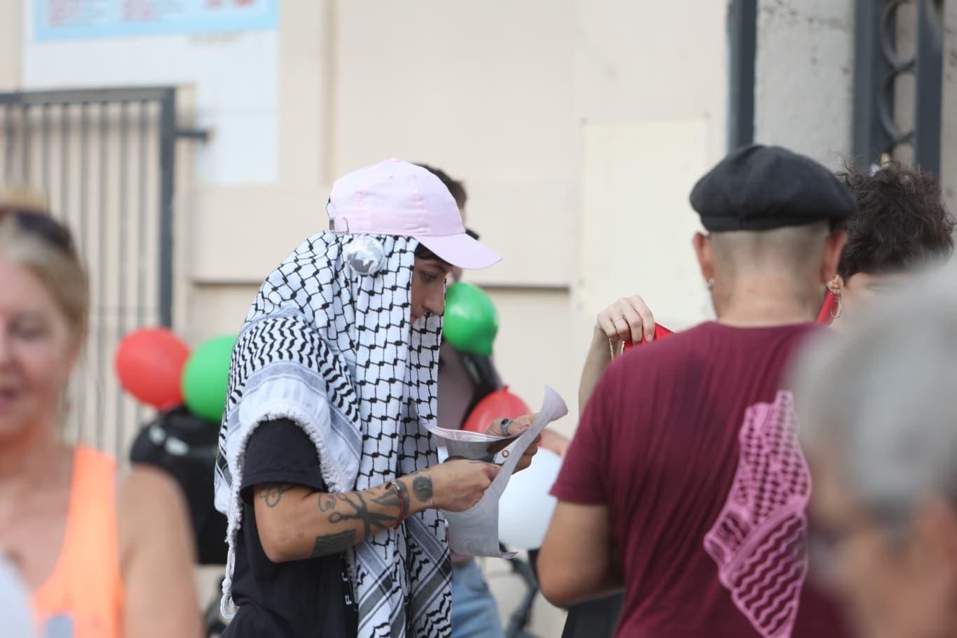 La revuelta ciclista en Alicante por Palestina, en imágenes