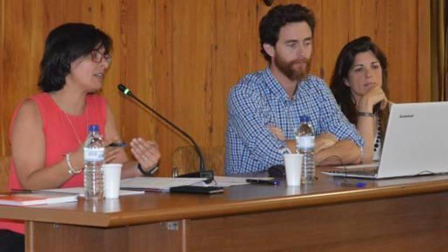 Un momento de la audiencia en el Consell Agrari.