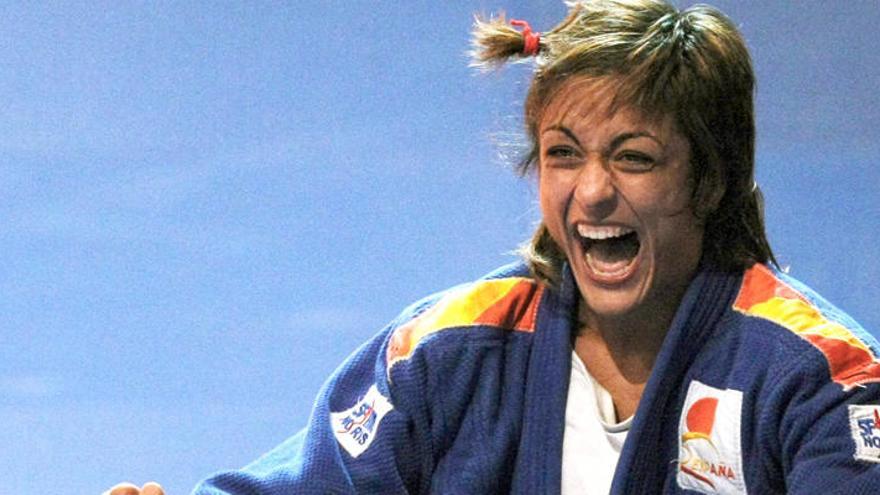 La judoca española Ana Carrascosa