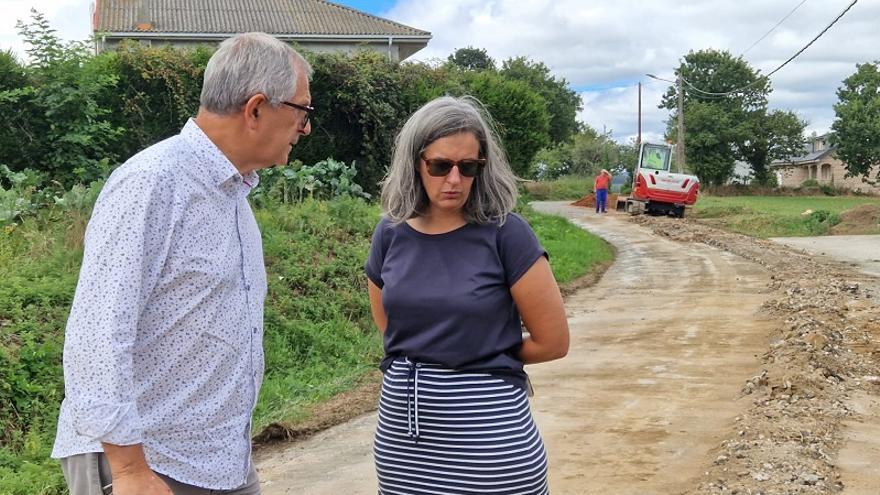 Carballo amplía la red de agua potable más de 6 kilómetros: desde Canosa hasta Entrecruces