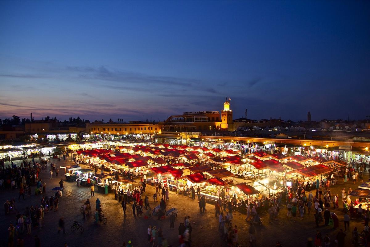 Marrakech es un destino perfecto para visitar en abril.