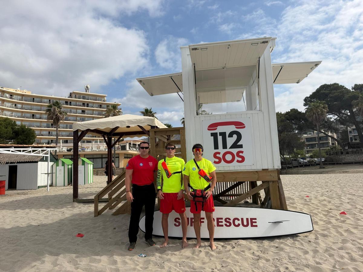 Andratx activa el servicio de salvamento y socorrismo en Sant Elm y Camp de Mar con refuerzo de medios e infraestructuras