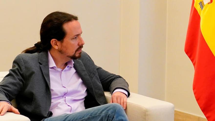 El líder de Unidas Podemos, Pablo Iglesias.