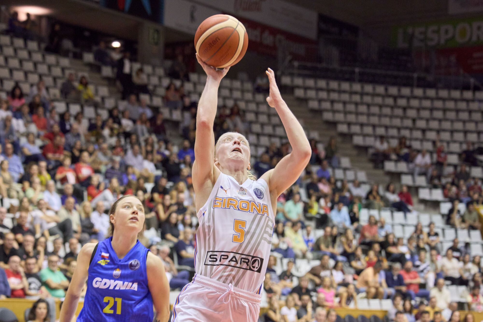 Partit d´ Eurolliga Spar Girona-Gdynia a Fontajau