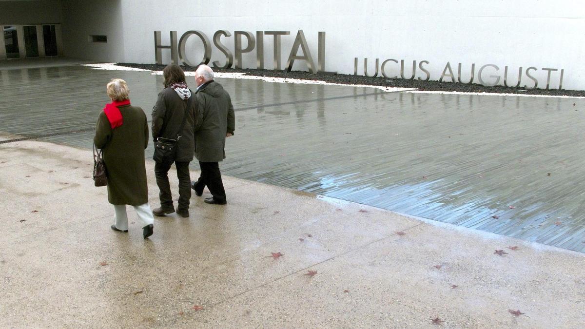 Entrada al hospital de Lucus Augusti de Lugo en una imagen de archivo.