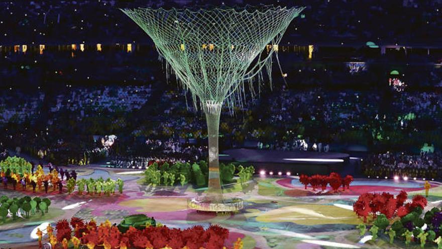 Un momento de la ceremonia de clausura de los Juegos Olímpicos de Río.