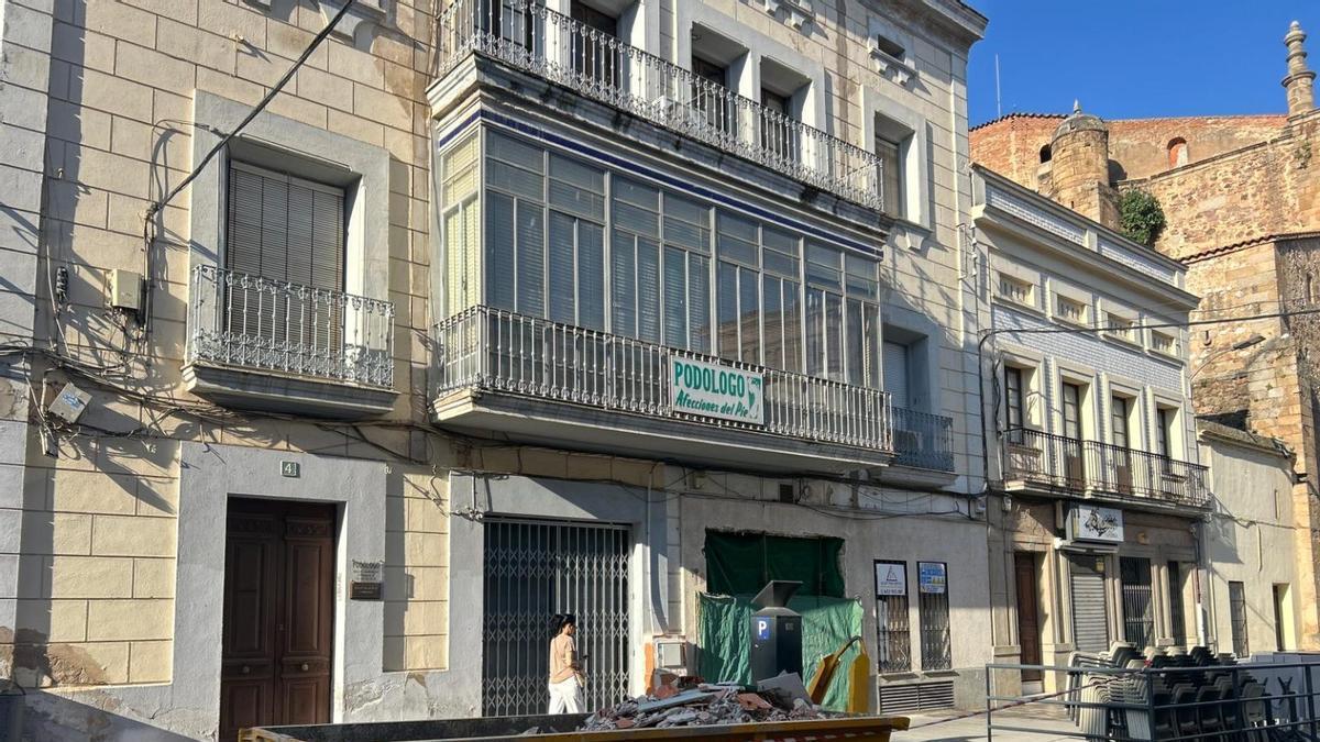 Ejecución de obras en Don Benito.