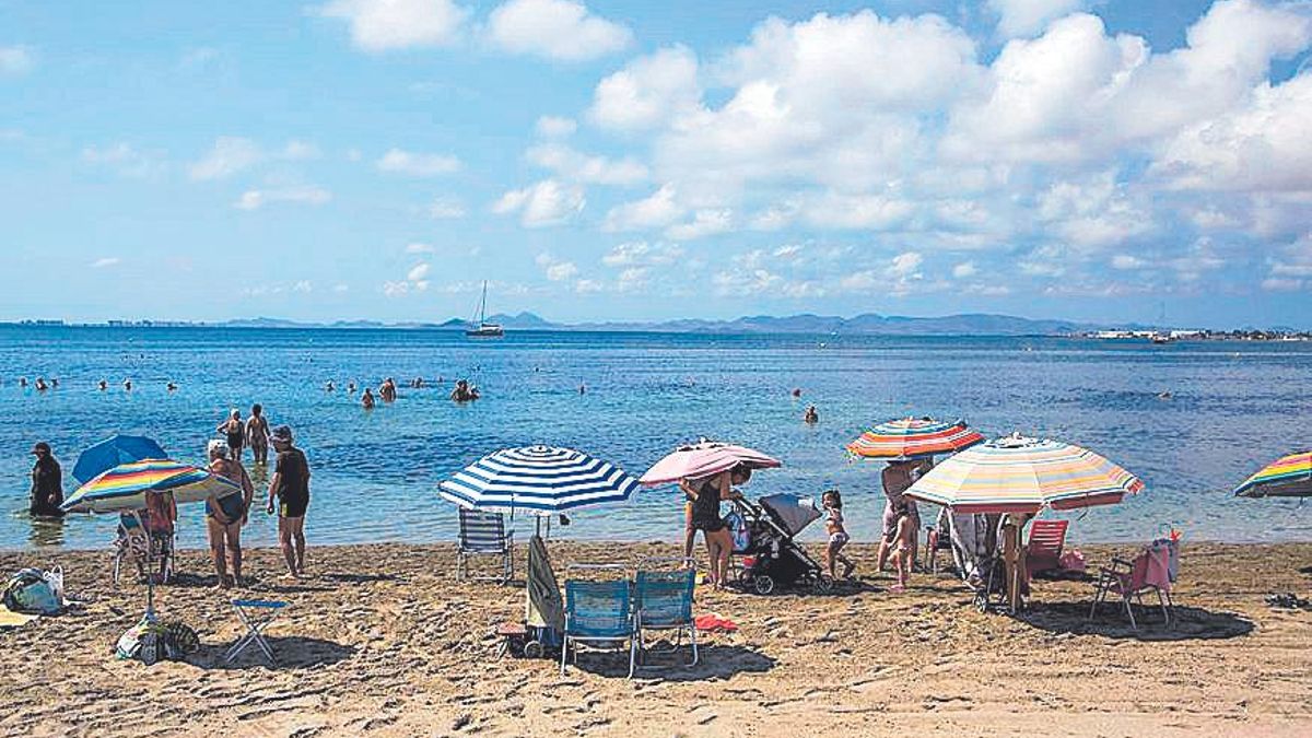 Playa de La Puntica en Lo Pagán.