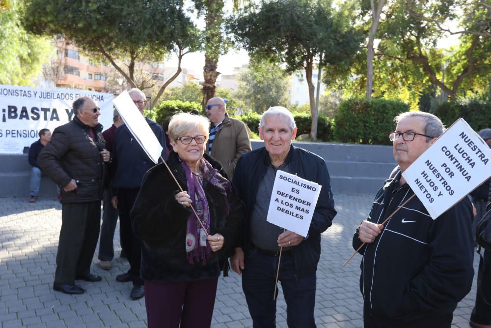 Los pensionistas se vuelven a concentrar en Ibiza