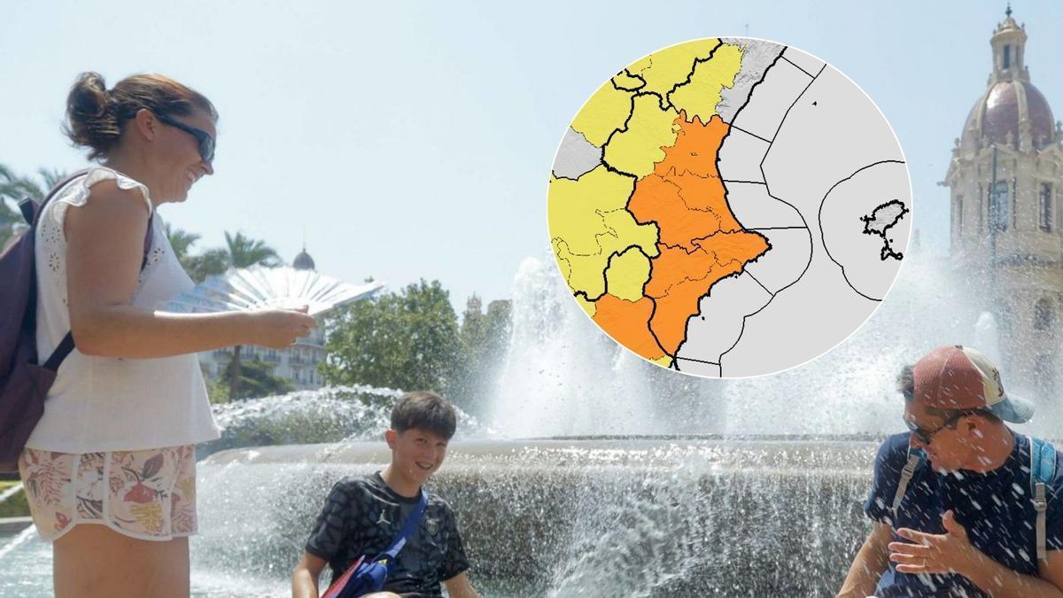 Alerta naranja en la Comunitat Valenciana