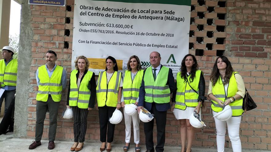 La nueva oficina del Servicio Andaluz de Empleo de Antequera estará operativa en el tercer trimestre de 2023