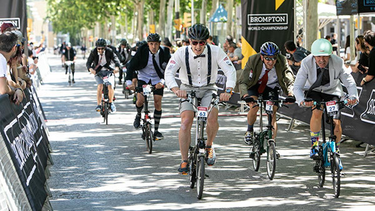 Girona ha acogido el campeonato del mundo de Brompton