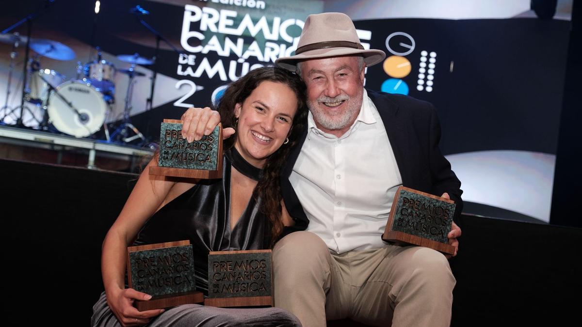 Julia Rodríguez y Domingo Rodríguez 'El Colorao'.