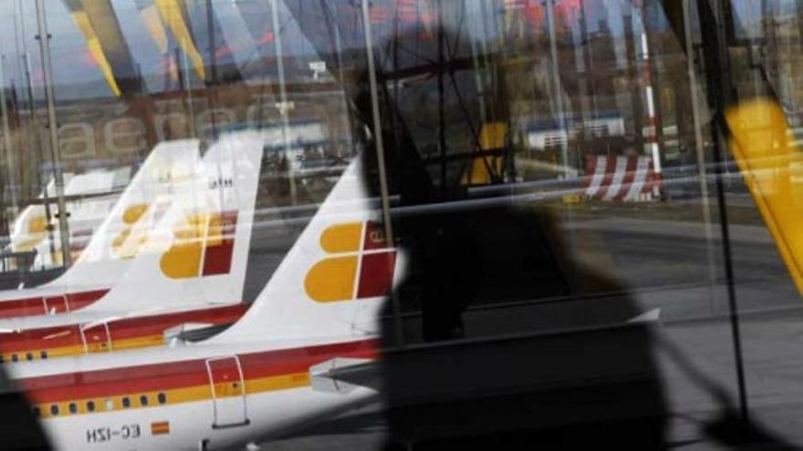 Iberia cancela hoy 128 vuelos por la huelga