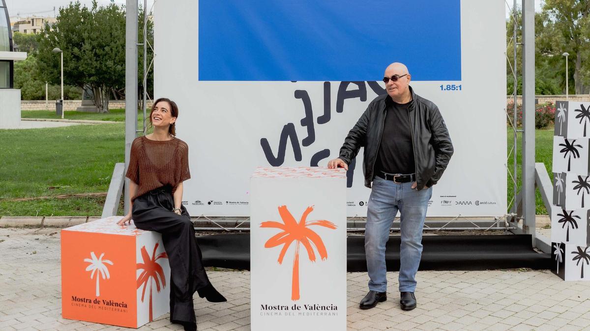 Dafni Aikaterini Tsaousi y Panos Papahadzis, productores de "Broken vein"