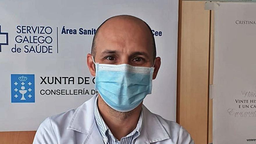 El doctor Pedro Marcos Rodríguez, en el Hospital Universitario.  | // L. O.