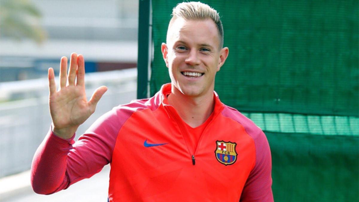 Marc-André Ter Stegen publicó esta imagen en las redes sociales