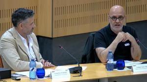 Ramon Lamiel, director del Servei Català de Trànsit, durante su intervención en el Foro contra la Violencia Vial