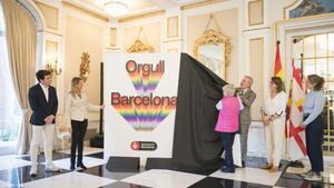 Decubierta del cartel del Orgullo Barcelona 2024.