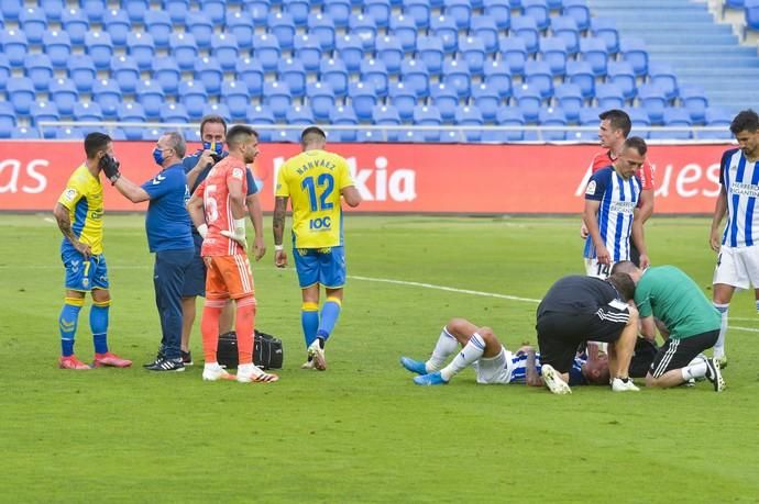 05-07-2020 LAS PALMAS DE GRAN CANARIA. Futbol. UD Las Palmas # SD Ponferradina. Fotógrafo: ANDRES CRUZ  | 05/07/2020 | Fotógrafo: Andrés Cruz