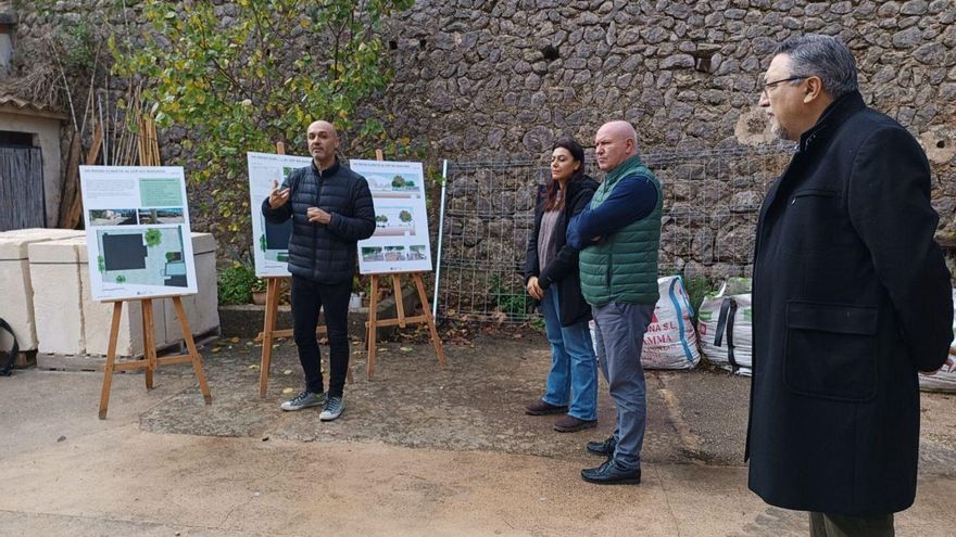 El patio del colegio Ses Marjades de Sóller será un refugio climático