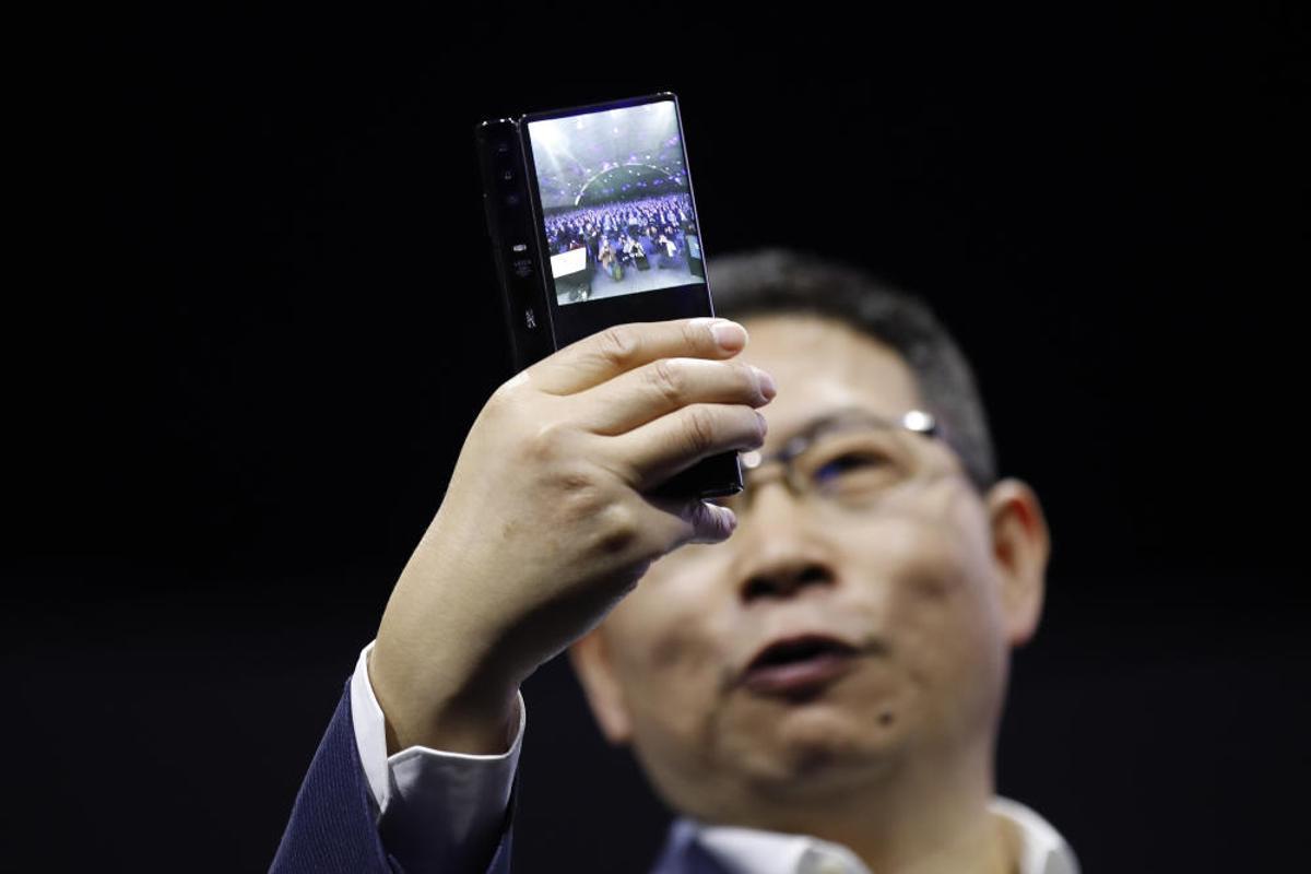 Huawei presenta en Barcelona el móvil plegable Mate X Huawei presenta en Barcelona el móvil plegable Mate X