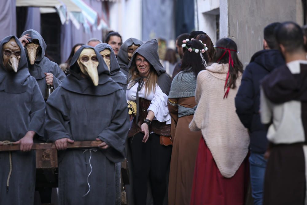 Villena celebra las Fiestas del Medievo protagonizadas por el coronavirus