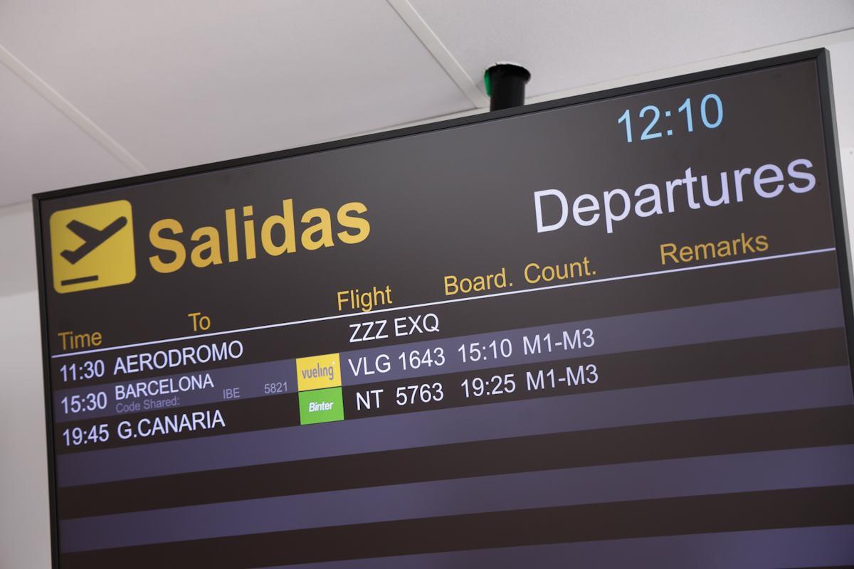 El aeropuerto de Córdoba, desde dentro