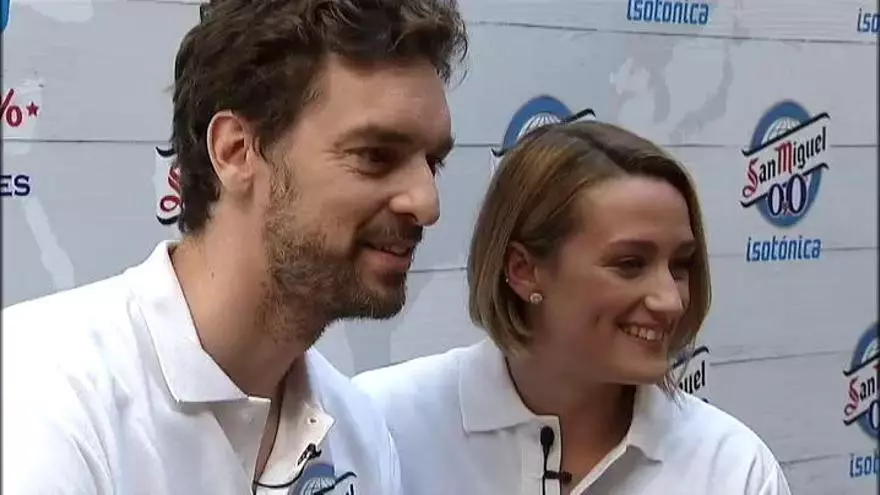 Pau Gasol y Mireia Belmonte intercambian elogios