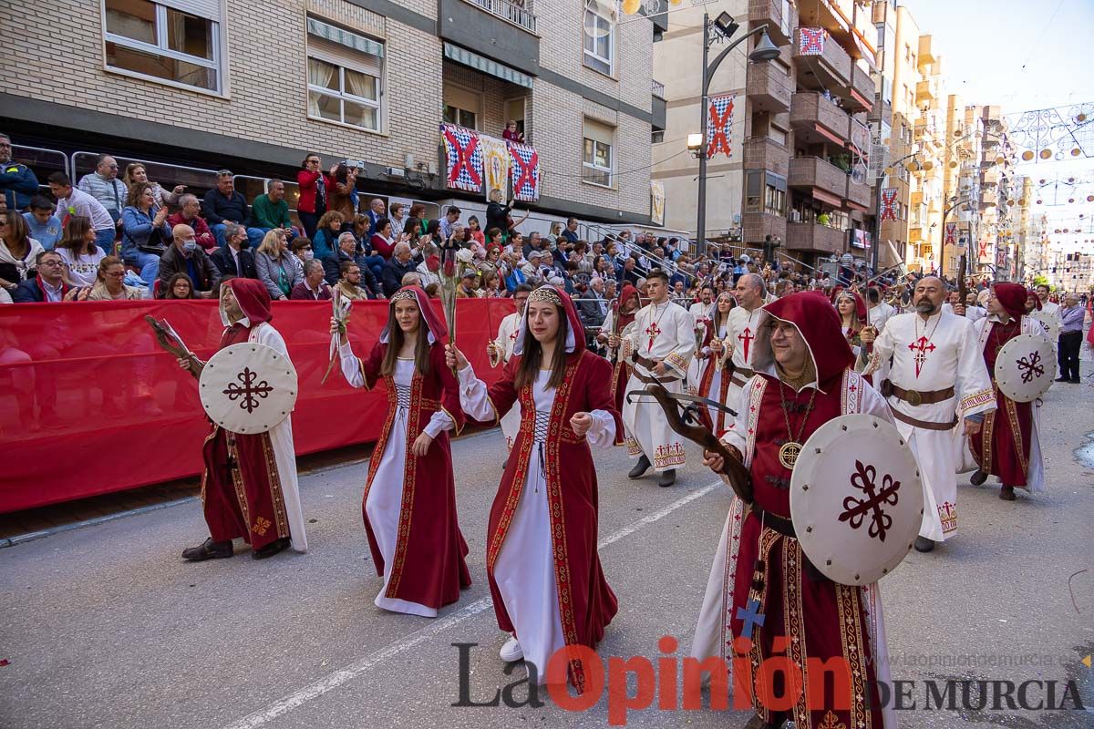 Procesión de subida a la Basílica en las Fiestas de Caravaca (Bando Cristiano)