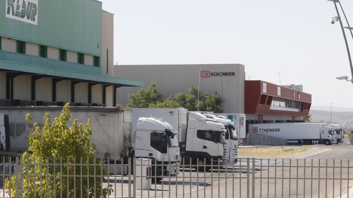 Naves instaladas en el parque logístico de la carretera de Palma.