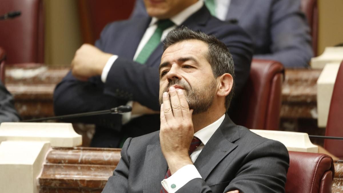 Rubén Martínez Alpañez, portavoz adjunto del Grupo Parlamentario Vox.