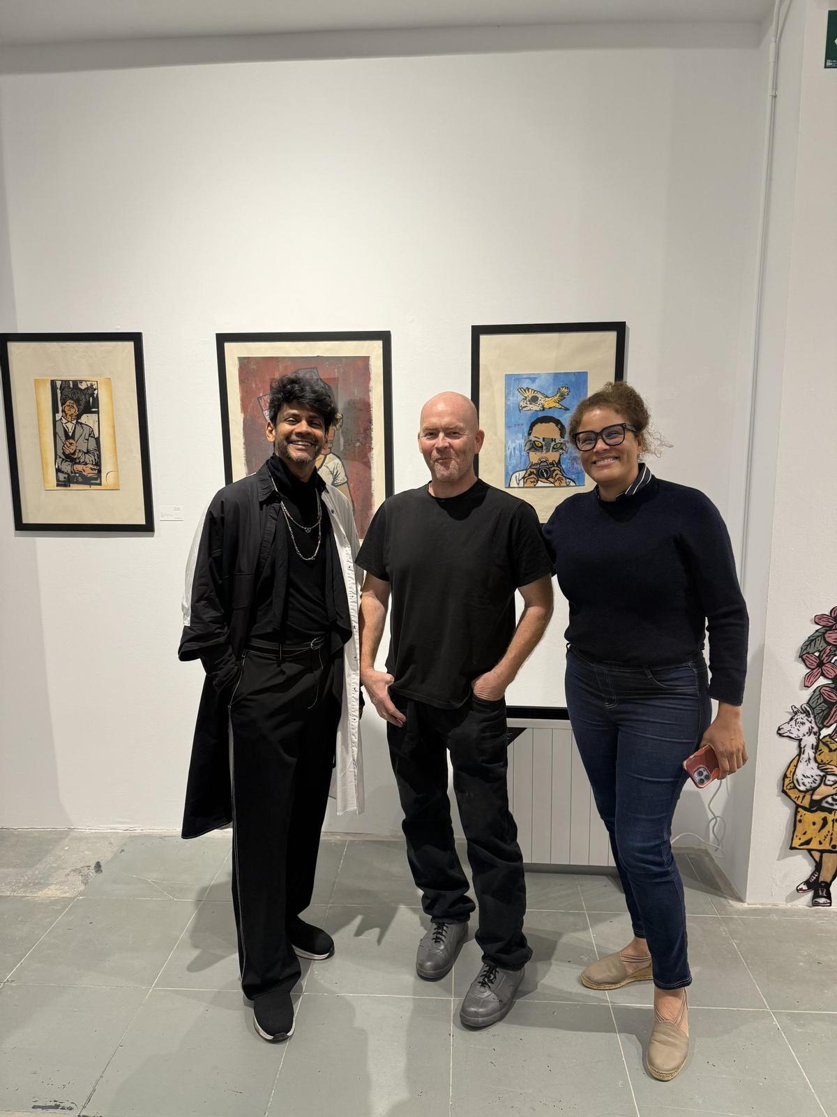 Marc Insanally, Will Cole y Esther McIntosh Marc Insanally, Will Cole y Esther McIntosh