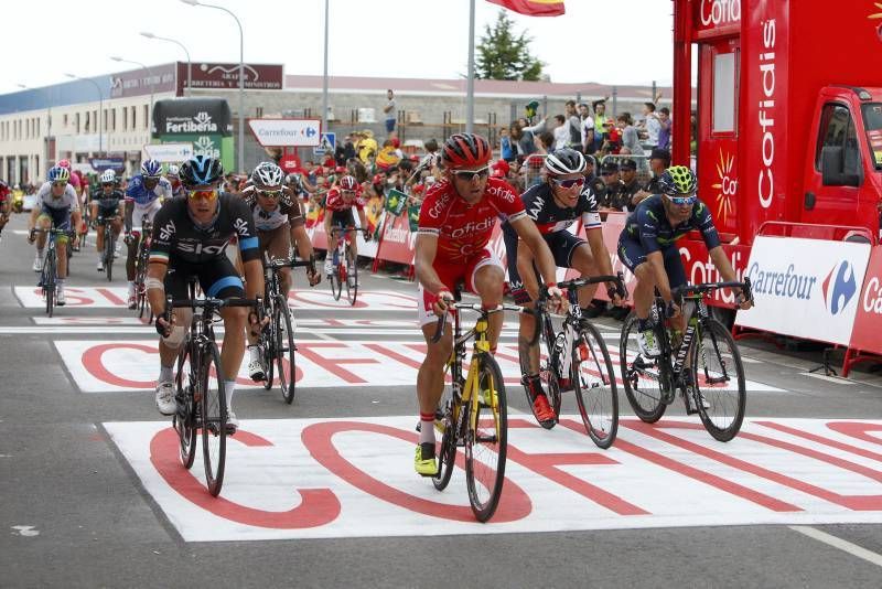 La vuelta pisa fuerte Aragón