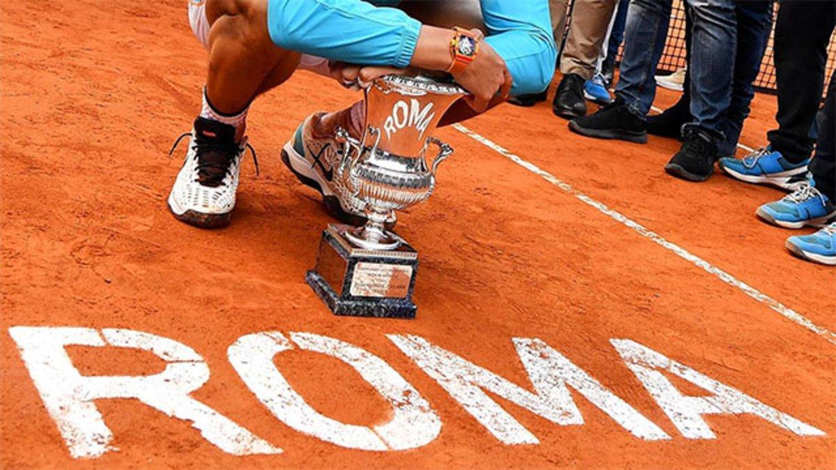 Rafa Nadal es el actual campéon del Masters 1.000 de Roma