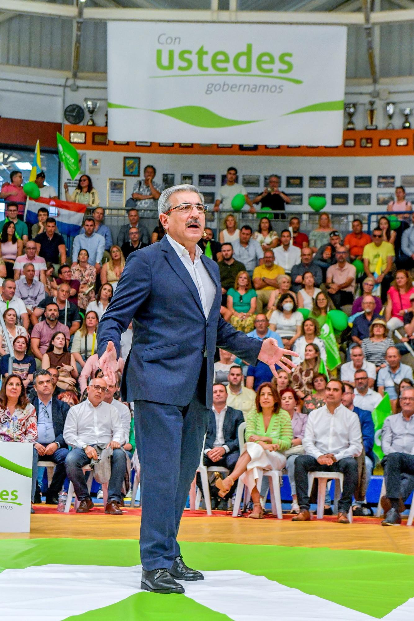 Presentación de candidaturas de Nuevas Canarias a las elecciones del 28M