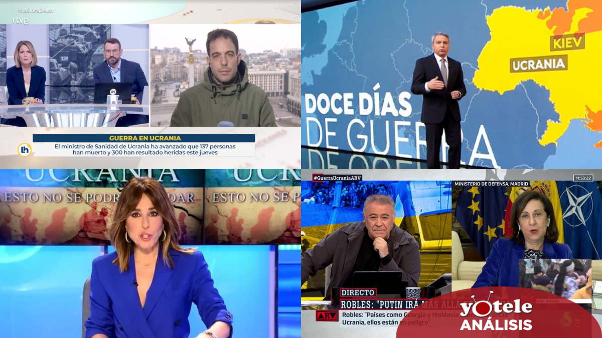 Primer mes de la guerra d’Ucraïna: així han funcionat les cobertures que n’han fet les cadenes Primer mes de la guerra d’Ucraïna: així han funcionat les cobertures que n’han fet les cadenes