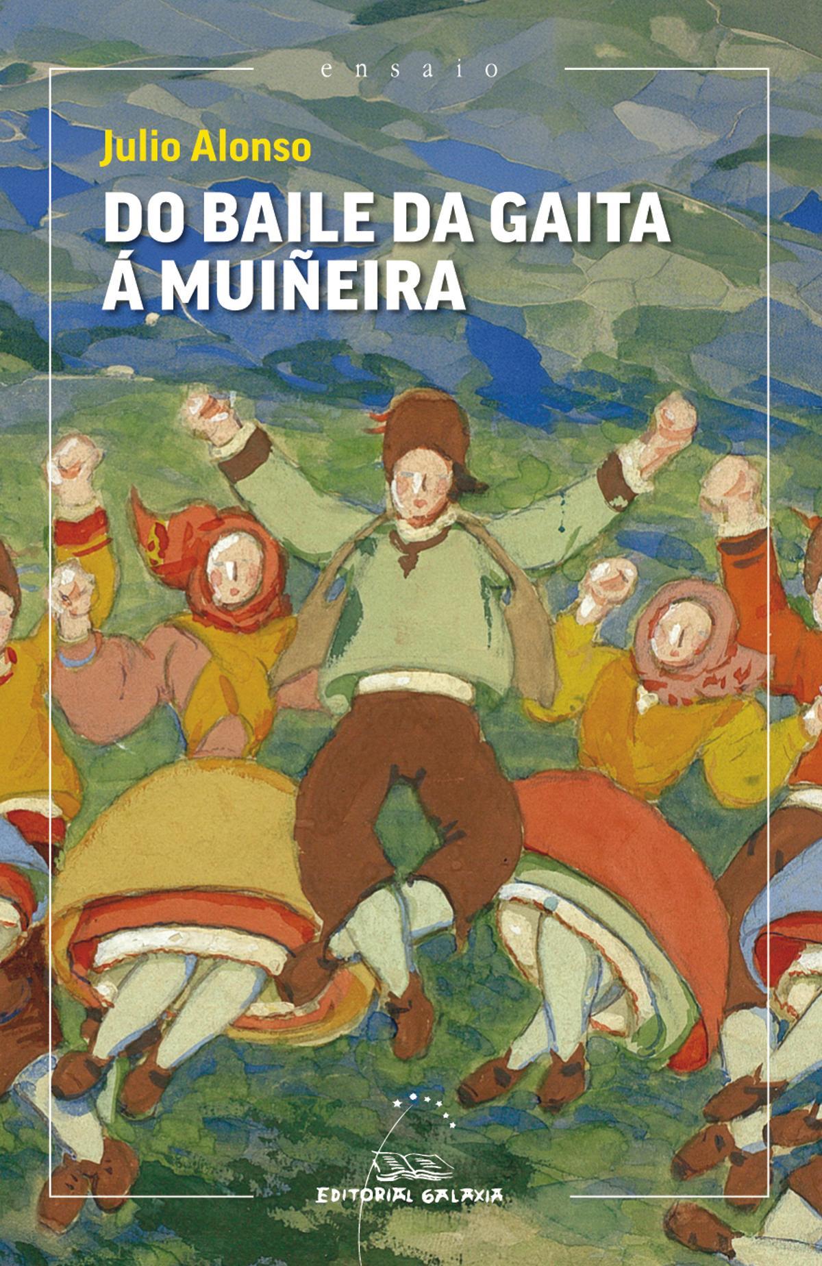 Portada do libro 'Do baile da gaita á muiñeira'.