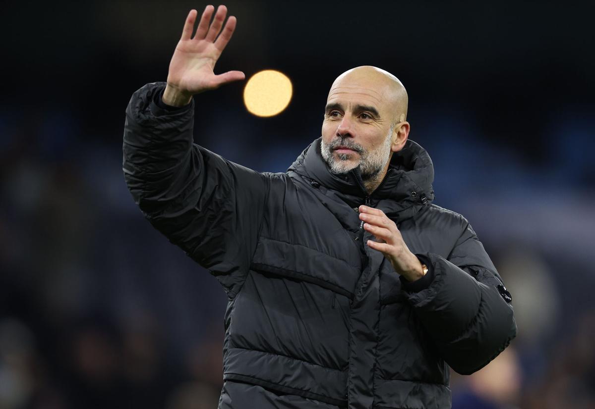 Guardiola, histórico en Inglaterra