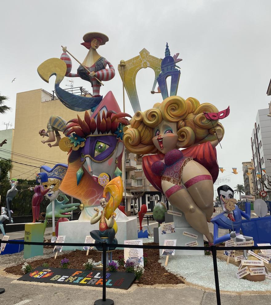 Así son los monumentos de las Fallas de Benicarló 2022