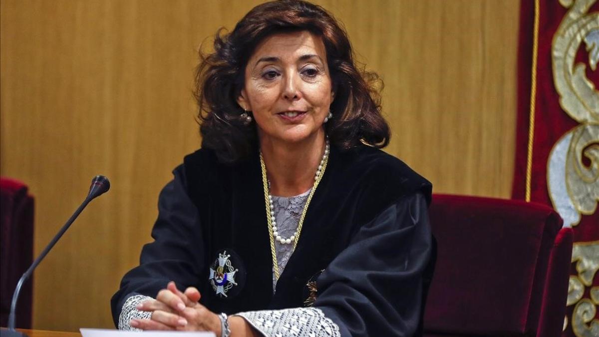 Concepción Espejel toma posesión como presidenta de la Sala de lo Penal de la Audiencia Nacional.