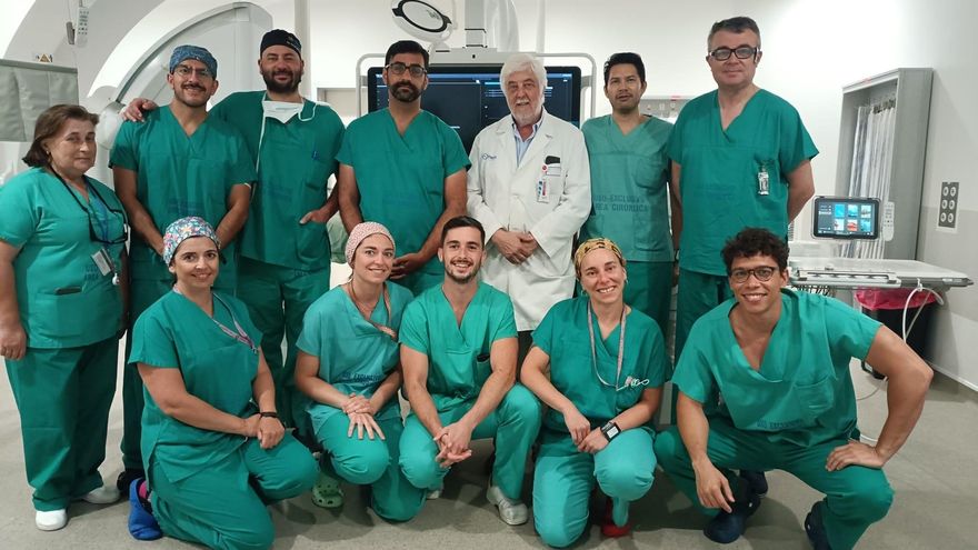 Nuevo hito mundial de Cardiología del Chuvi: estrena técnica para la estenosis aórtica