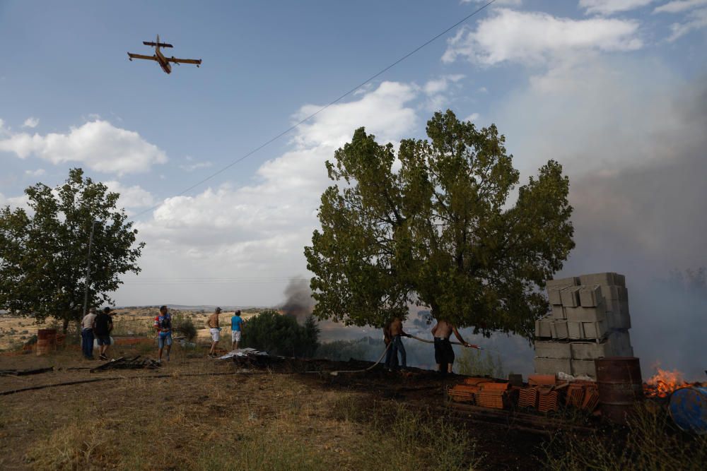 Incendio forestal Arribes