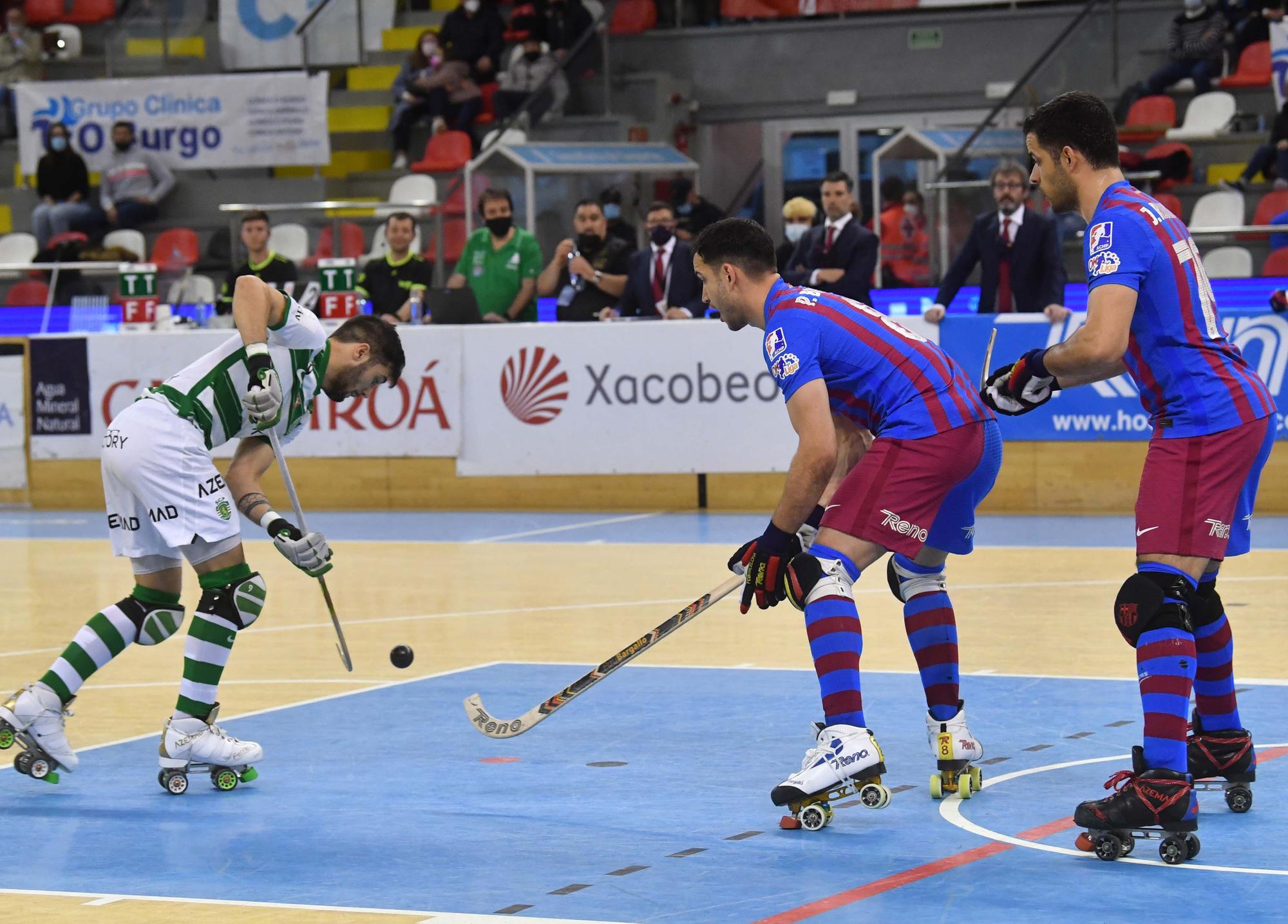 Victoria contundente del Barcelona ante el Sporting de Portugal en la Golden Cup de A Coruña