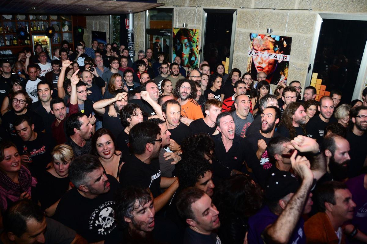 El concierto de Dictatords NYC fue uno de los que reunió a más público en Salasón, en octubre de 2013